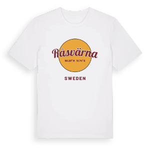 Råsvärna cirkel t-shirt – ekologisk bomull t-shirt från Pinshirt