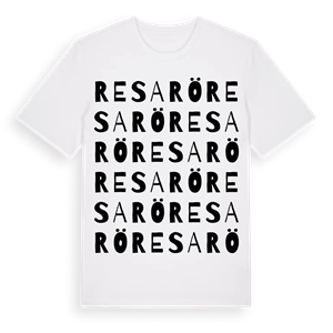 Resarö ordlek t-shirt – ekologisk bomull t-shirt från Pinshirt