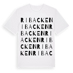 Ribacken ordlek t-shirt – ekologisk bomull t-shirt från Pinshirt