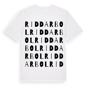Riddarbol ordlek t-shirt – ekologisk bomull t-shirt från Pinshirt