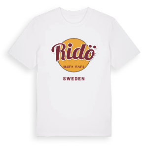 Ridö cirkel t-shirt – ekologisk bomull t-shirt från Pinshirt