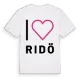 Jag älskar Ridö t-shirt stort tryck