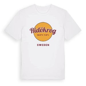 Ridökrog cirkel t-shirt – ekologisk bomull t-shirt från Pinshirt