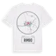 White t-shirt med Rimbo t-shirt