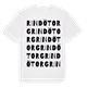 Rindö torg ordlek t-shirt