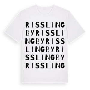 Risslingby ordlek t-shirt – ekologisk bomull t-shirt från Pinshirt