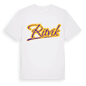 Ritvik baseball t-shirt – ekologisk bomull t-shirt från Pinshirt