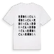 Rödbacka ordlek t-shirt