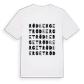 Rödberget ordlek t-shirt
