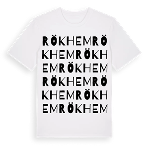 Rökhem ordlek t-shirt – ekologisk bomull t-shirt från Pinshirt