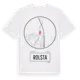 White t-shirt med Rolsta t-shirt