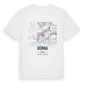 Ronna karta t-shirt – ekologisk bomull t-shirt från Pinshirt