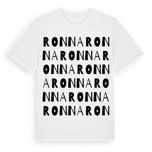 Ronna ordlek t-shirt – ekologisk bomull t-shirt från Pinshirt