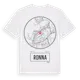 White t-shirt med Ronna t-shirt