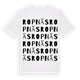 Ropnäs ordlek t-shirt