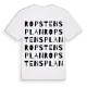 Ropstensplan ordlek t-shirt
