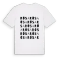 Rösa ordlek t-shirt