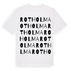 Rotholma ordlek t-shirt – ekologisk bomull t-shirt från Pinshirt