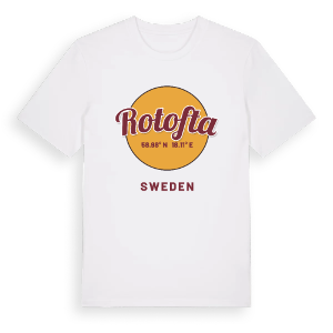 Rotofta cirkel t-shirt – ekologisk bomull t-shirt från Pinshirt