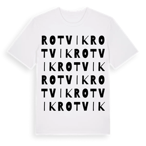 Rotvik ordlek t-shirt – ekologisk bomull t-shirt från Pinshirt