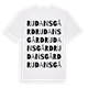 Rudans gård ordlek t-shirt