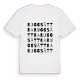 Ruggsättra ordlek t-shirt