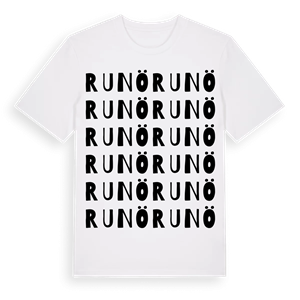 Runö ordlek t-shirt – ekologisk bomull t-shirt från Pinshirt
