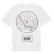 White t-shirt med Runö t-shirt