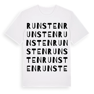 Runsten ordlek t-shirt – ekologisk bomull t-shirt från Pinshirt