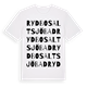 Rydbo saltsjöbad ordlek t-shirt