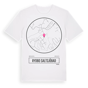 Rydbo saltsjöbad t-shirt – ekologisk bomull t-shirt från Pinshirt