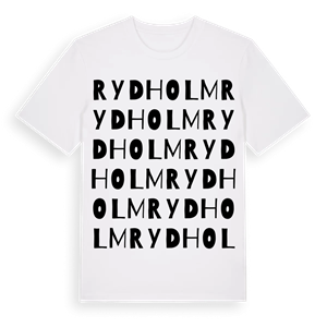 Rydholm ordlek t-shirt – ekologisk bomull t-shirt från Pinshirt