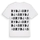 Rydjan ordlek t-shirt