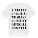S:t Olofskällan ordlek t-shirt