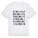 Sågbacken ordlek t-shirt