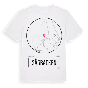 Sågbacken t-shirt – ekologisk bomull t-shirt från Pinshirt