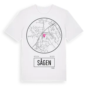 Sågen t-shirt – ekologisk bomull t-shirt från Pinshirt