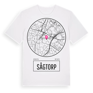 Sågtorp t-shirt – ekologisk bomull t-shirt från Pinshirt