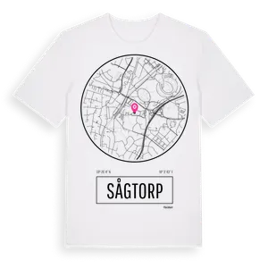 Sågtorp t-shirt – ekologisk bomull t-shirt från Pinshirt