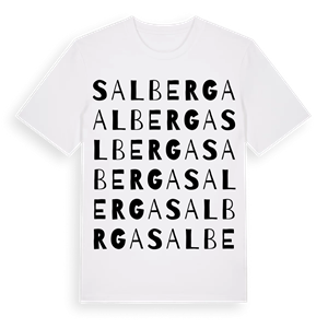 Salberga ordlek t-shirt – ekologisk bomull t-shirt från Pinshirt