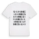 Salmunge ordlek t-shirt