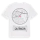 White t-shirt med Saltängen t-shirt