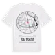 White t-shirt med Saltskog t-shirt