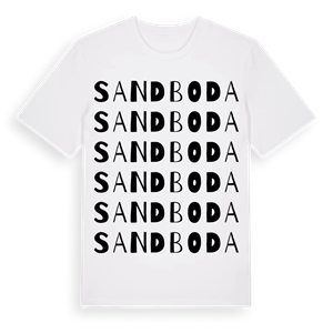 Sandboda ordlek t-shirt – ekologisk bomull t-shirt från Pinshirt
