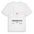 Sandsborgsplan karta t-shirt
