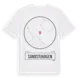 White t-shirt med Sandstuhagen t-shirt