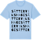 Blue Soul t-shirt med Sättervikshage ordlek t-shirt