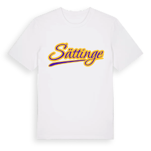 Sättinge baseball t-shirt – ekologisk bomull t-shirt från Pinshirt