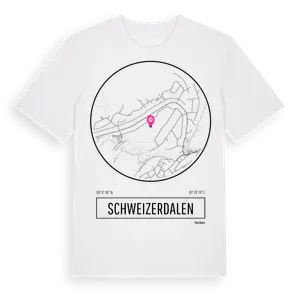 Schweizerdalen t-shirt – ekologisk bomull t-shirt från Pinshirt