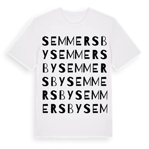 Semmersby ordlek t-shirt – ekologisk bomull t-shirt från Pinshirt